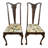 Set of 2 Art Nouveau chairs