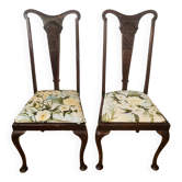 Set of 2 Art Nouveau chairs