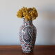 Vase en faïence de Gien décor cachemire