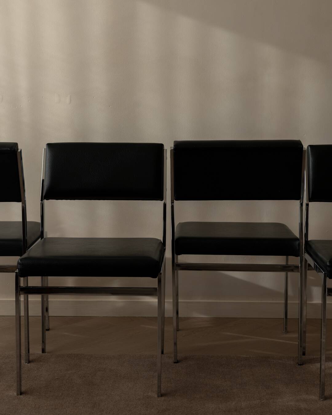 4 chaises de salle à manger néerlandaises Pastoe SM07 par Cees Braakman