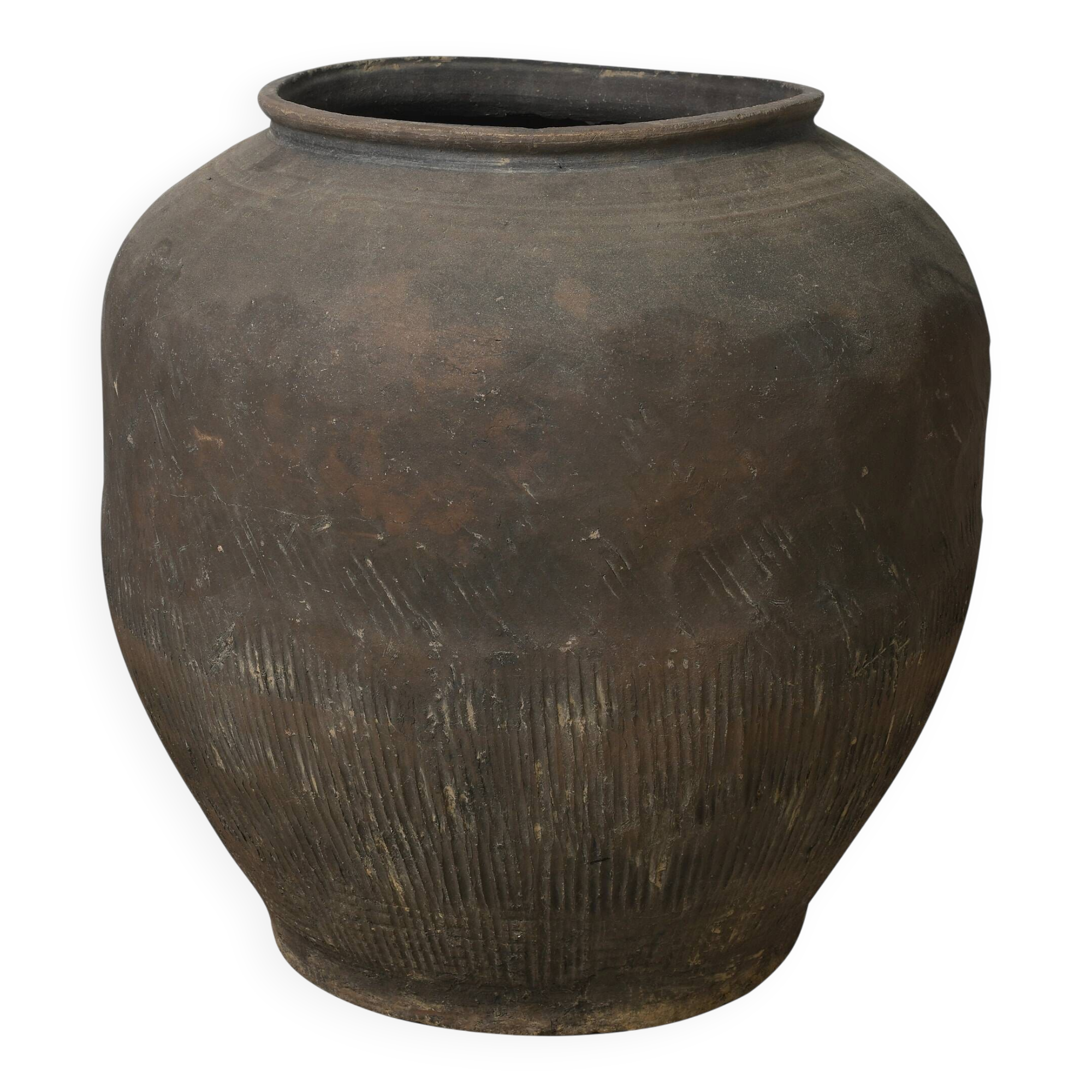 Shantou – Grand ancient Chinese terracotta pot no. 8