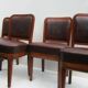 Lot of 5 Marine leather chairs ship Chair