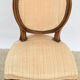 Chaise style Louis XVI