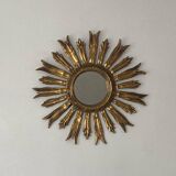 Golden sun mirror