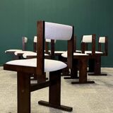 Danish Modern Dining Chairs by Poul H. Poulsen for Gangso Mobler