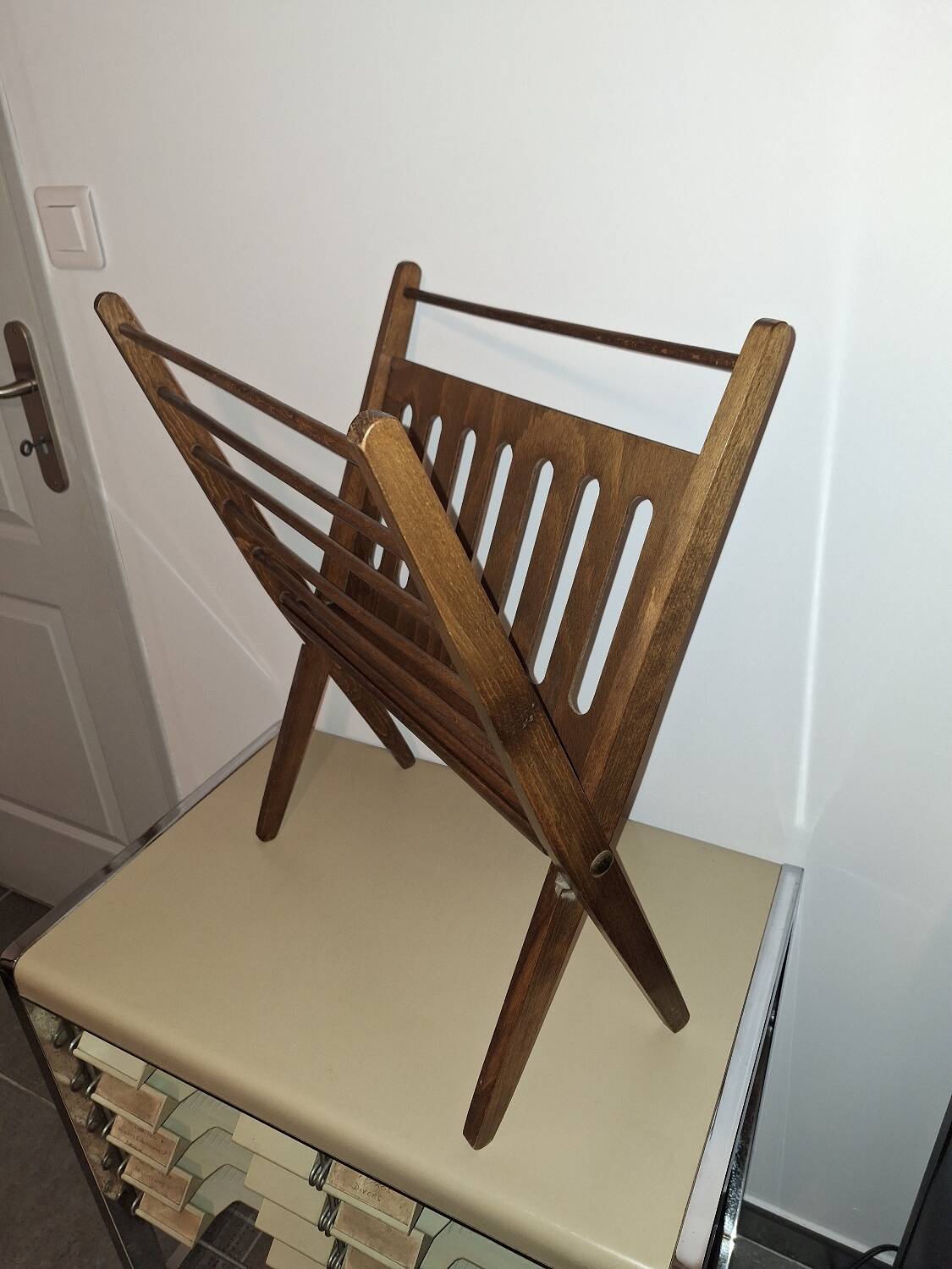 Scandinavian cees braakman magazine holder