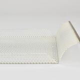 United Workshops Rigitulle brass and perforated metal plateau, Germany, 1970s