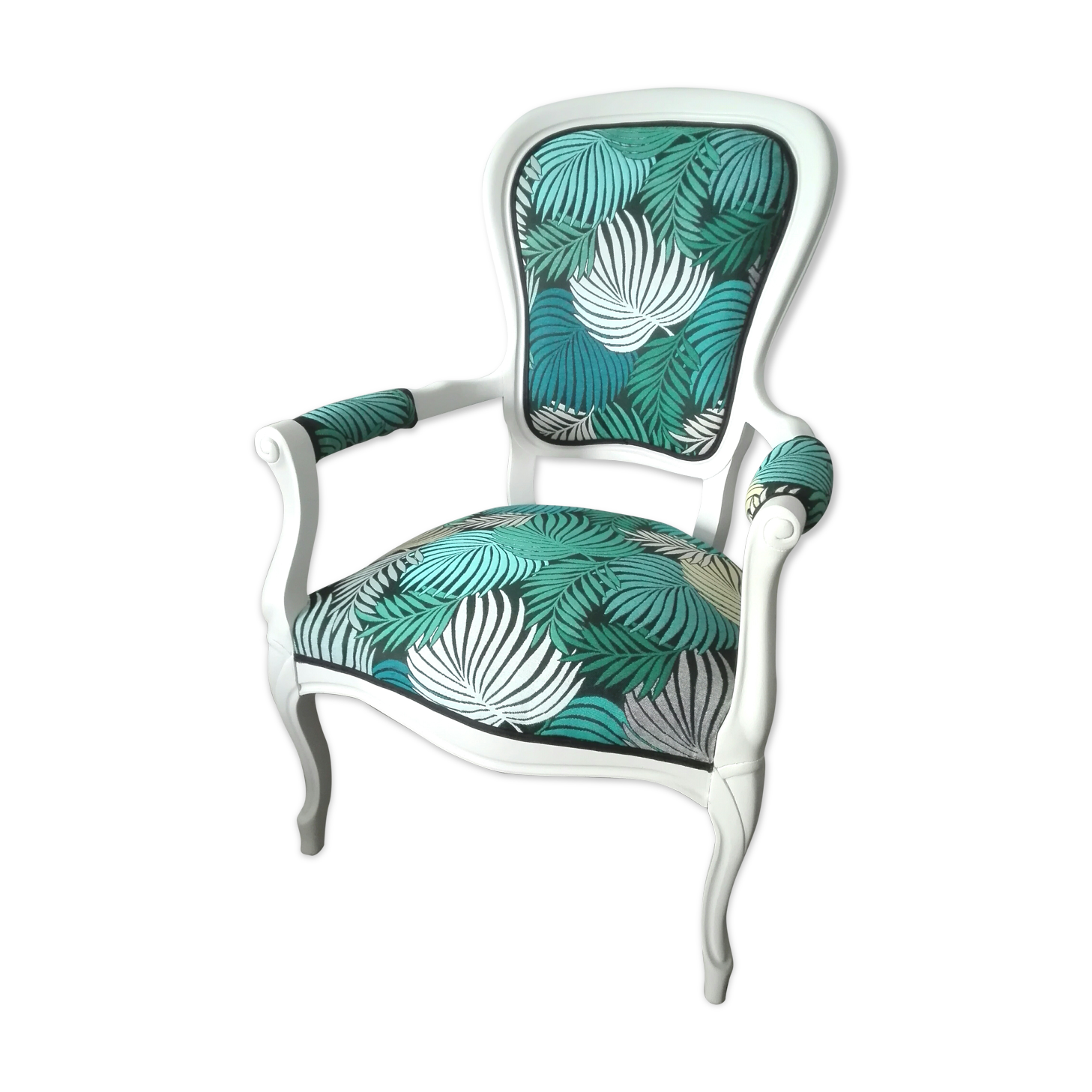 Restored Louis-Philippe style armchair