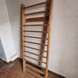 Vintage wooden gymnastics spaniel