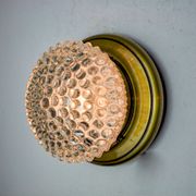 “Bulles” wall lamp for Limburg, blown glass, Germany, 1970s