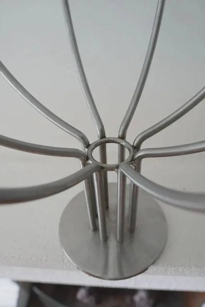Chandelier / 8-arm candlesticks by K&M Hagberg - IKEA vintage 1990