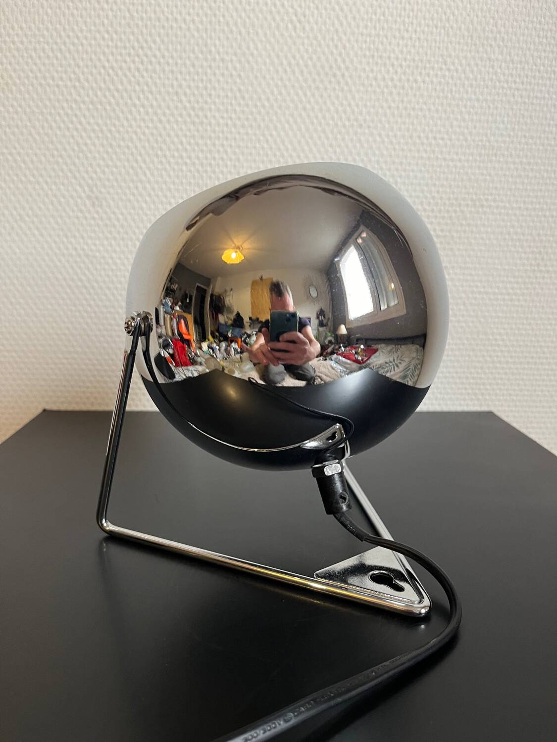 Globe métal inclinable eyeball