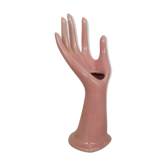 Main baguier soliflore rose pastel