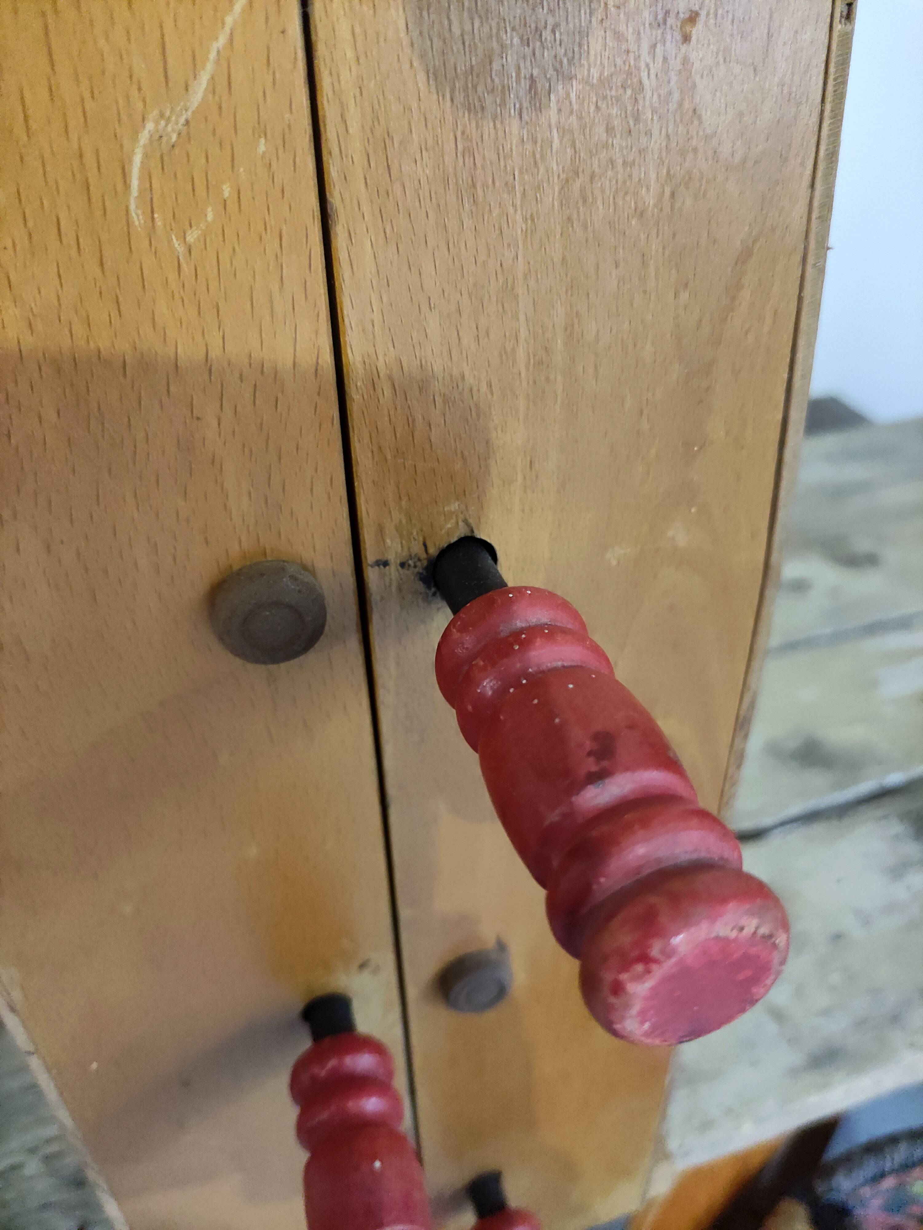 50s portable table football