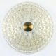 Scandinavian glass ceiling lamp by Carl Fagerlund for Orrefors, Sweden, 1960s