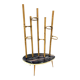 Support de plante Mid-Century Modern – Europe, années 1960-1970, bambou et artistique