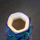 Vase in enamals of Longwy