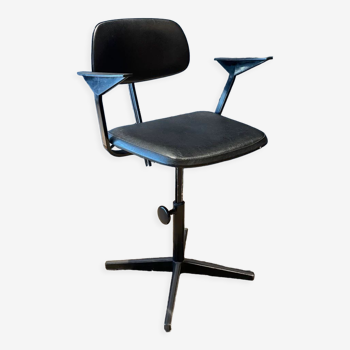 Fauteuil de bureau réglable en hauteur Ahrend de Cirkel année 70