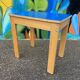 Bureau et siège enfant vintage 1980