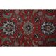 1970s Vintage Persian Handmade Wool Red Oversized Area Rug 298x383