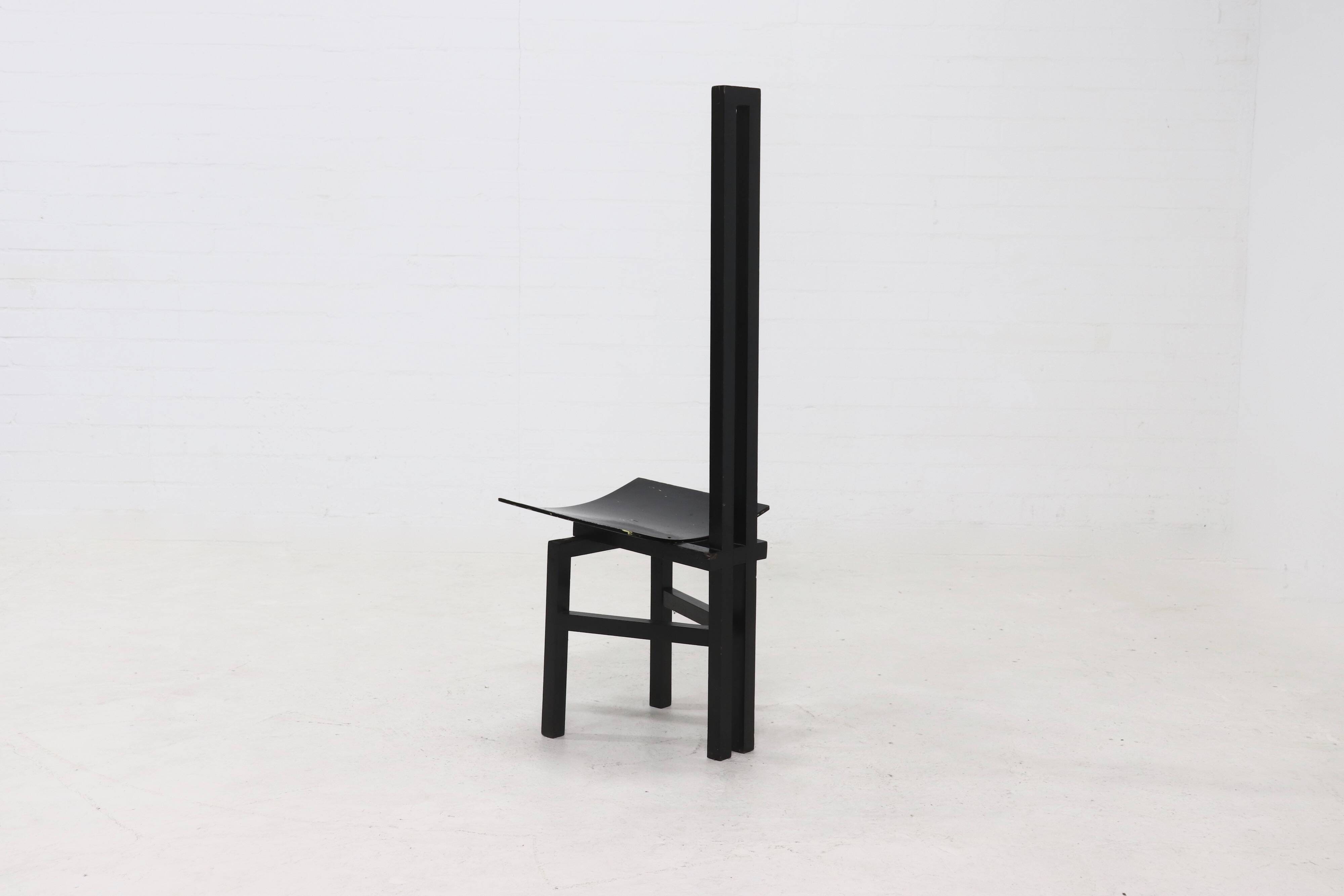 Chaise d'appoint constructiviste, années 1950