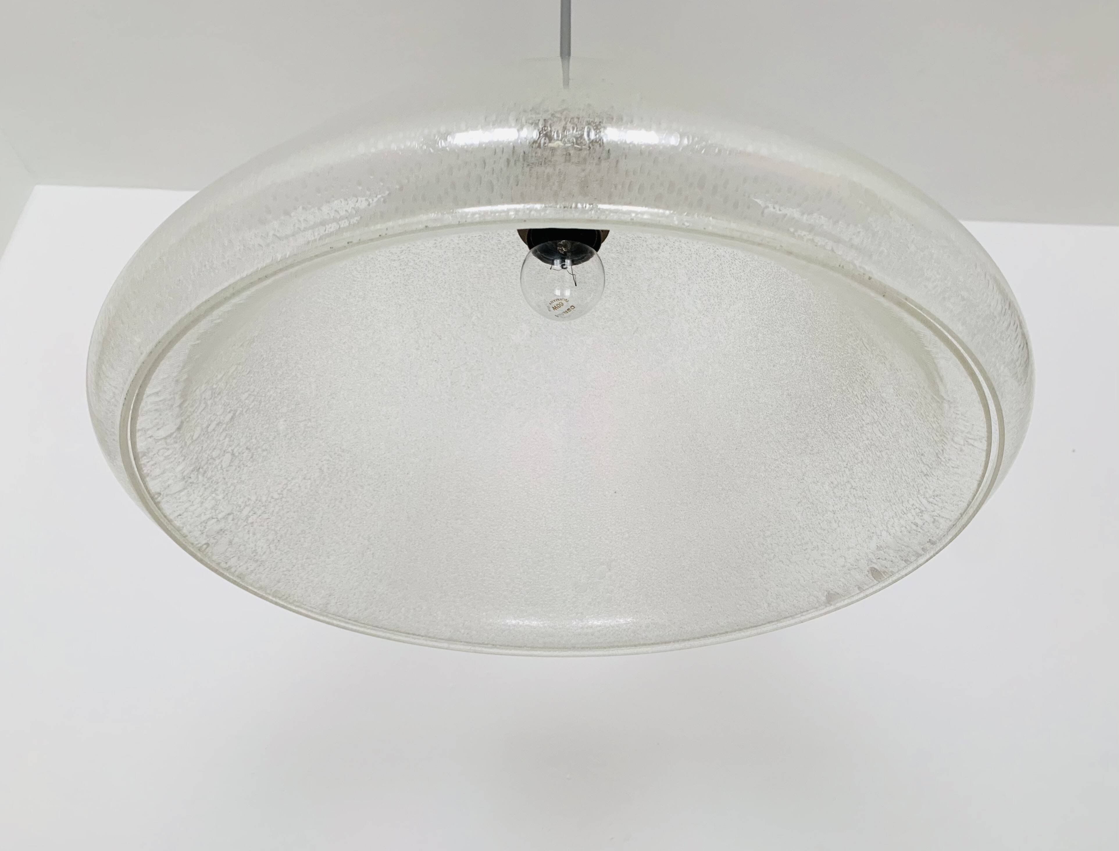 Peleguso glass lamp by Carlo Nason for Mazzega