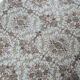 Light blue floral carpet 203x118cm