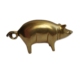 Brass pig