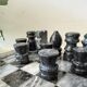 Onyx chess set