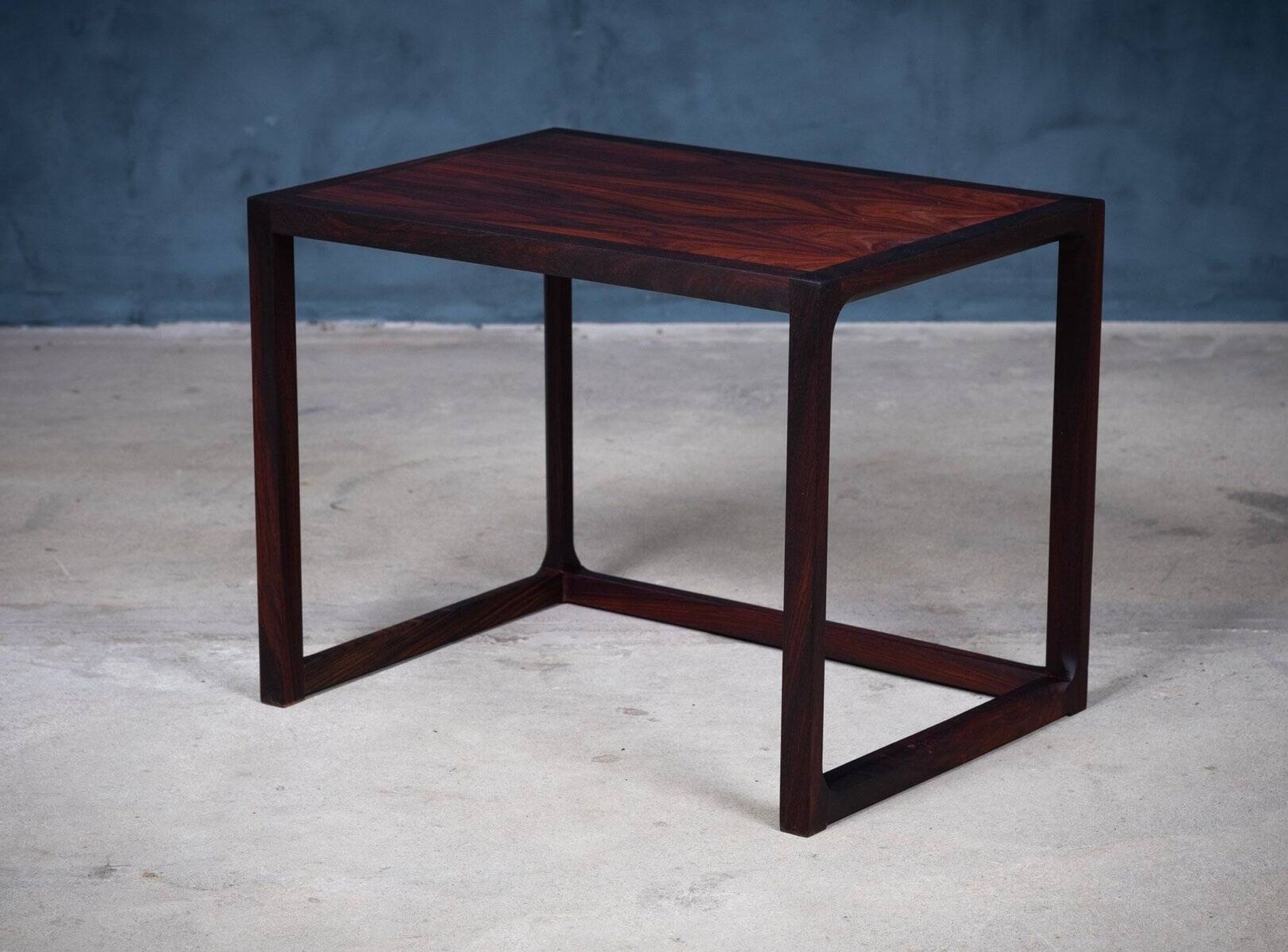 Mid-Century Side Table in Rosewood by Aksel Kjersgaard, Denmark, 1960s