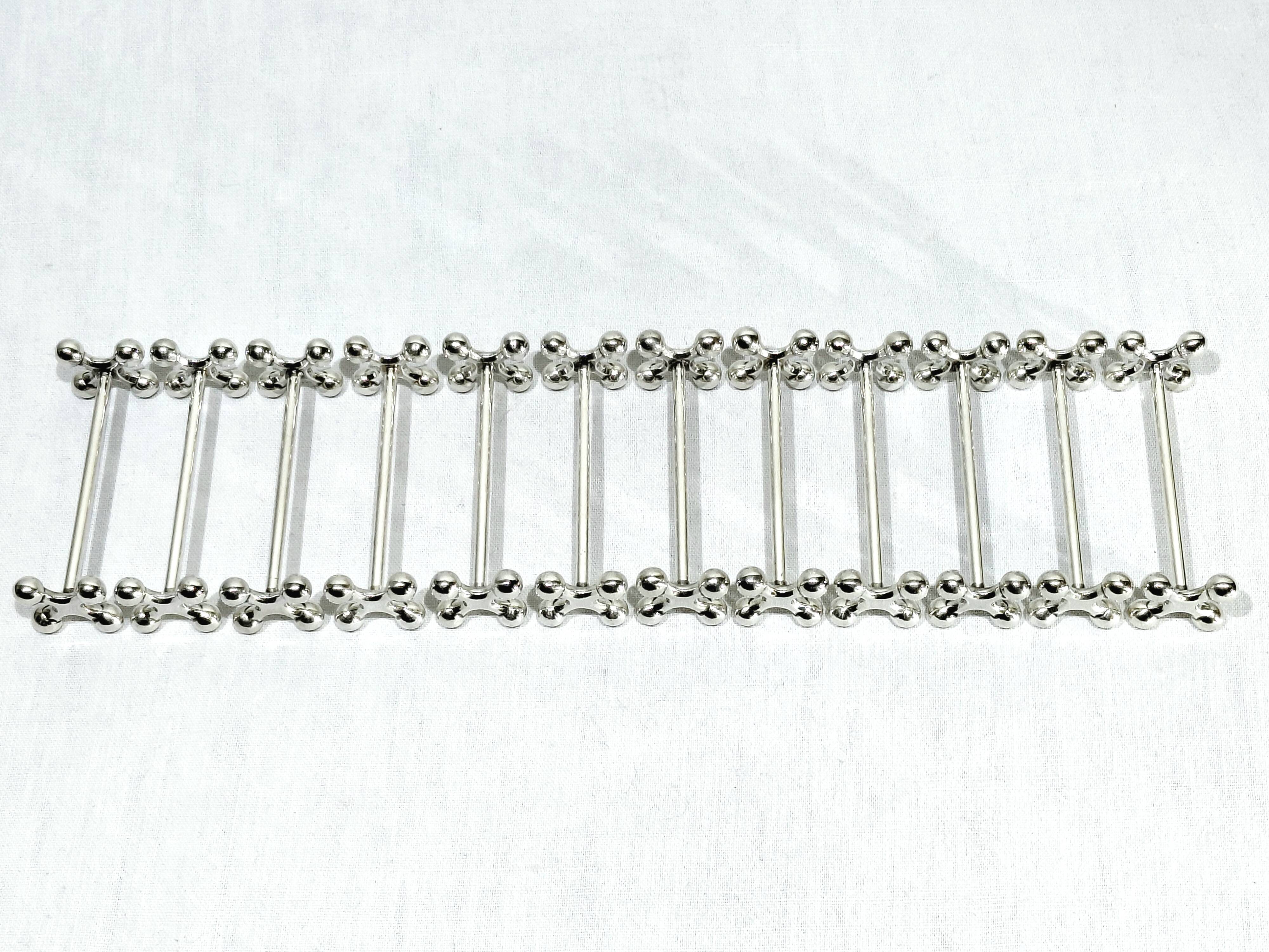 Christofle - 12 ball knife rests