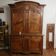 Louis XV two-body buffet Charolais in walnut, from the 18th century.