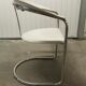 Chaise de bureau en cuir des années 80