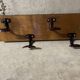 1960s wall-mounted coat rack