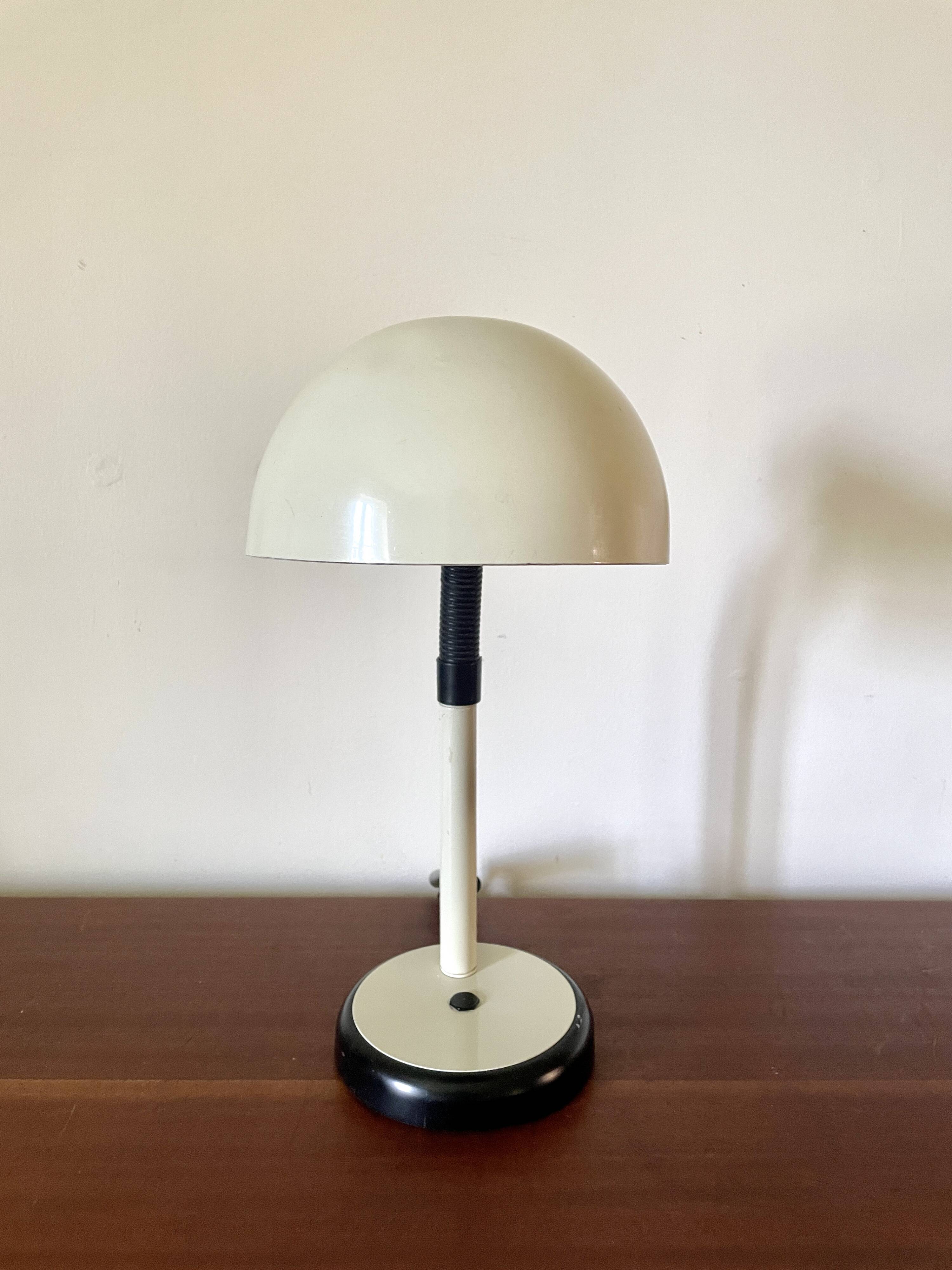 Beige desk lamp 1970