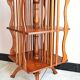 Antique Solid Wood Revolving Bookcase