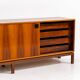 XL rosewood sideboard by Alfred Hendrickx for Belform (Belgium, 1960s)