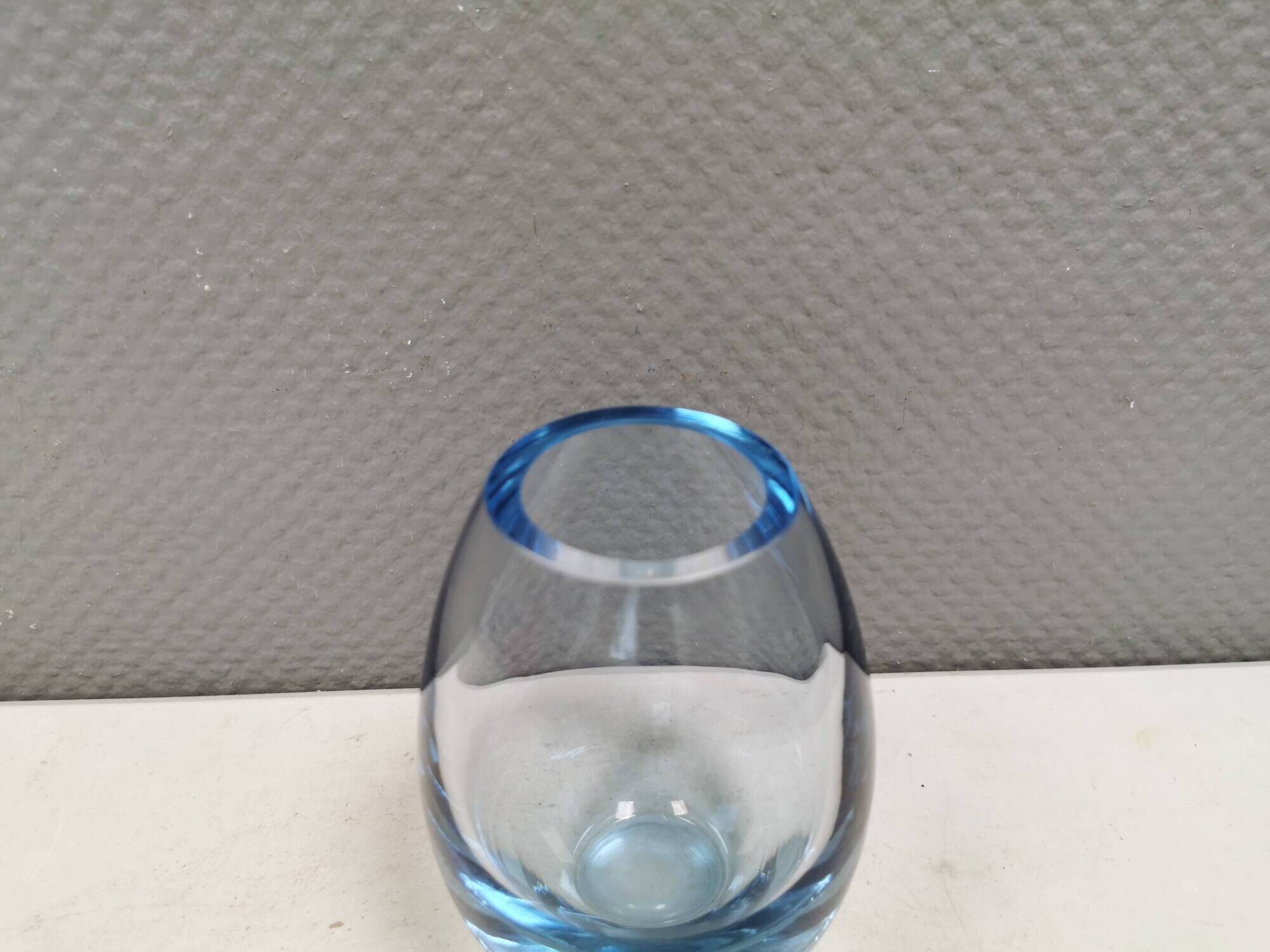 Hellas drop vase by Per Lütken for Holmegaard 1955.