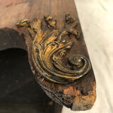 Fully inlaid neck cabinet, eighteenth-century marble top