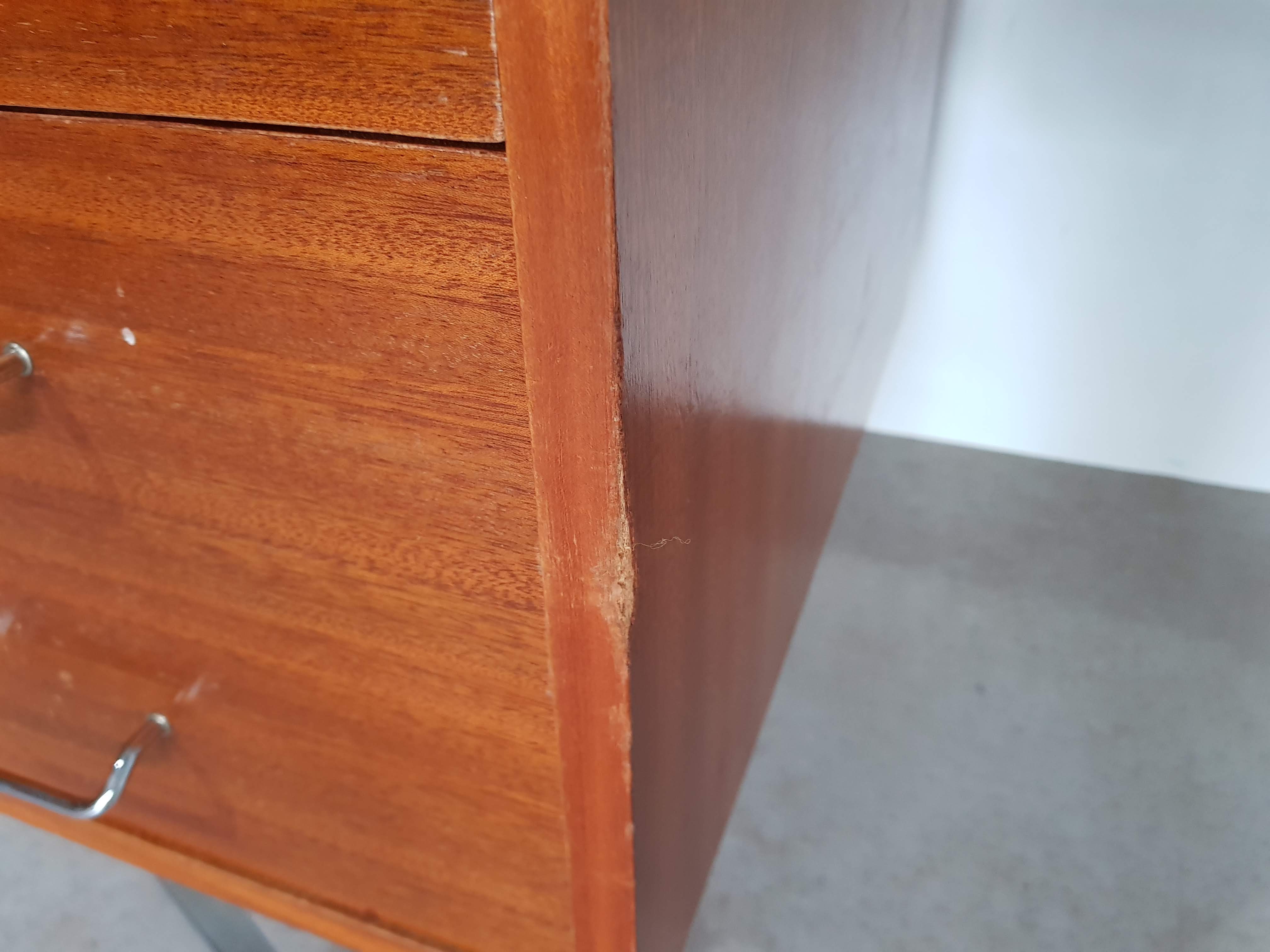 Cees Braakman for Pastoe teak desk the Netherlands 1960s