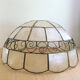Abat-jour vintage en laiton et nacre