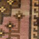 Tapis kilim turc vintage 377x152 cm en laine, grand.