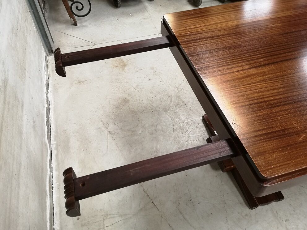 Mahogany desk by Gaston Poisson 1930 1940