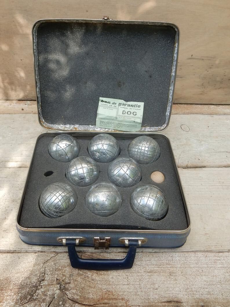 Box boules de pétanque brand Obut 60s