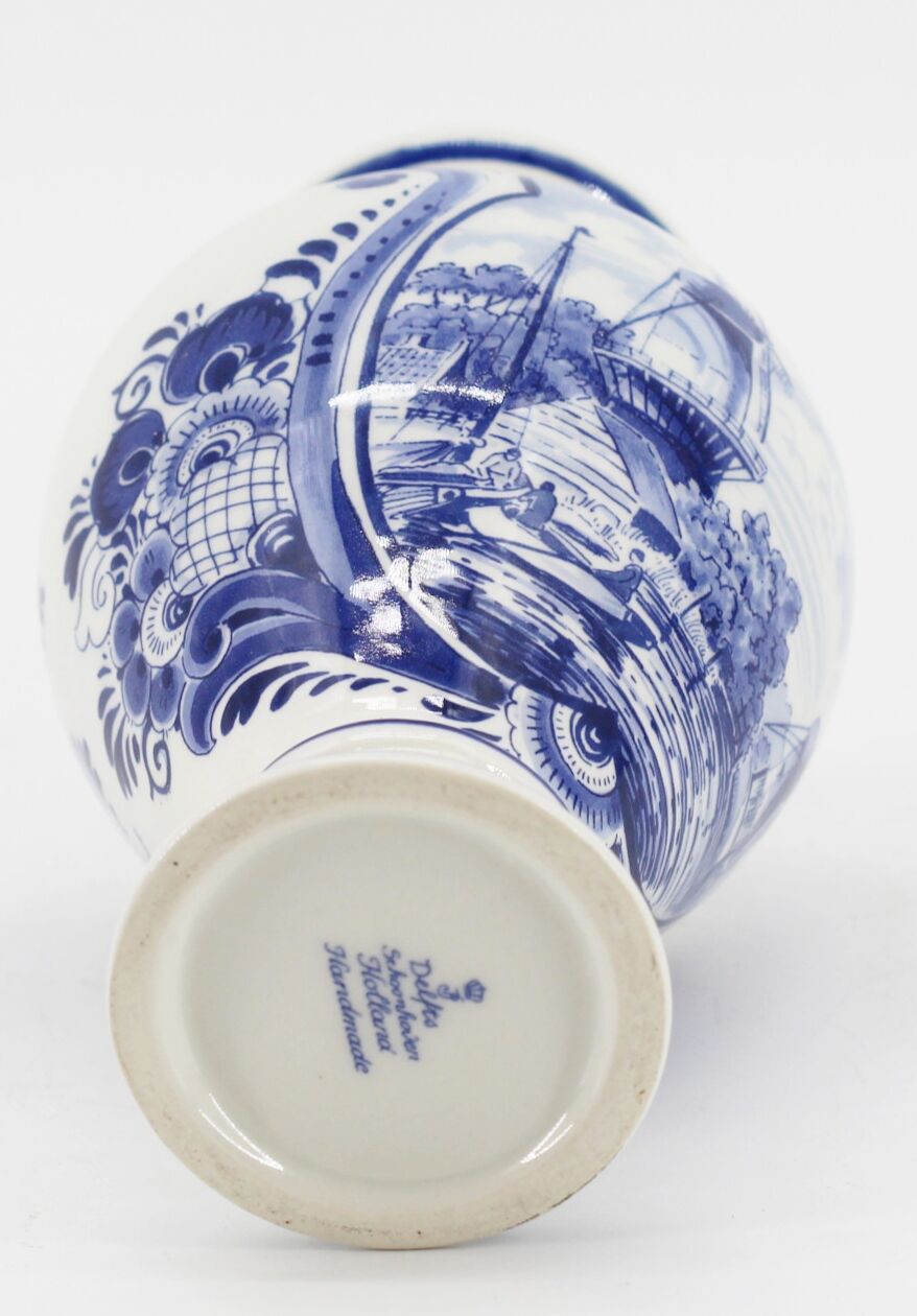 Vase delfts schoonhoven hollande