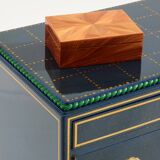 Small cabinet in painted beech by Paul Follot circa 1920