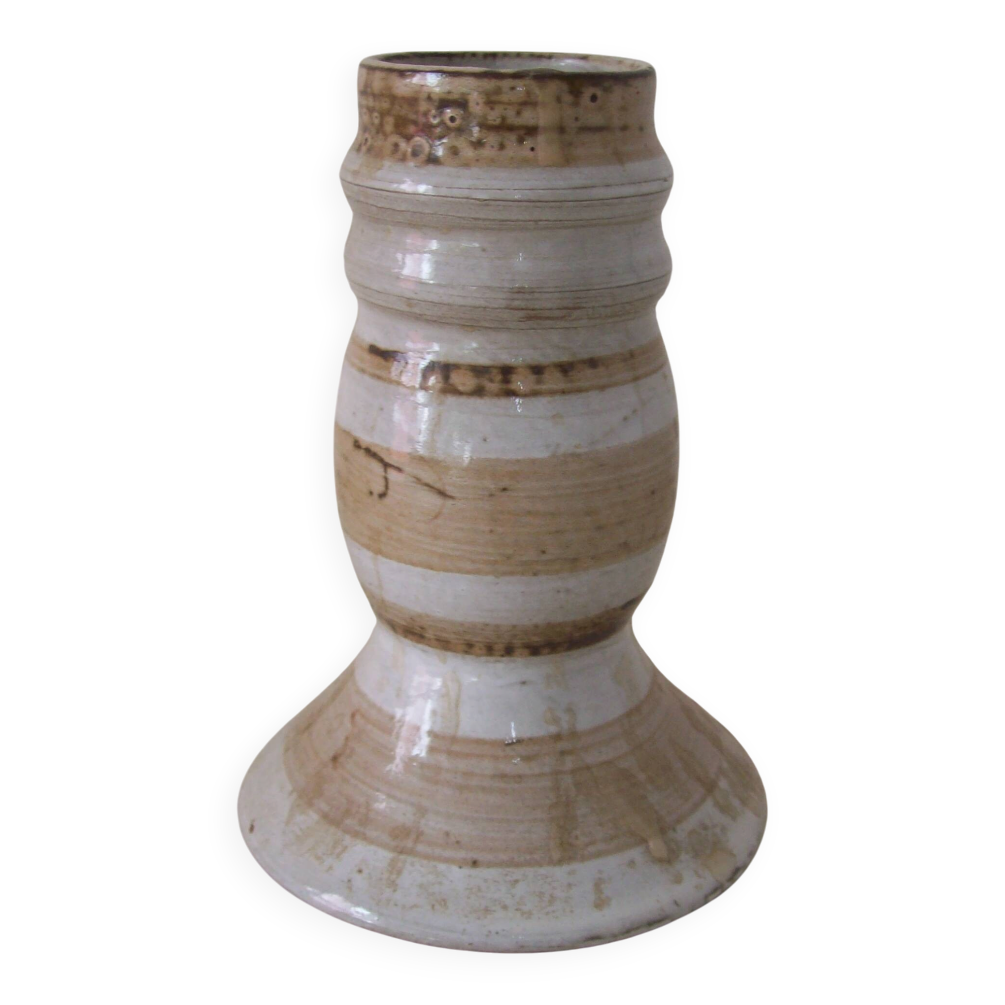 Vintage ceramic candlestick