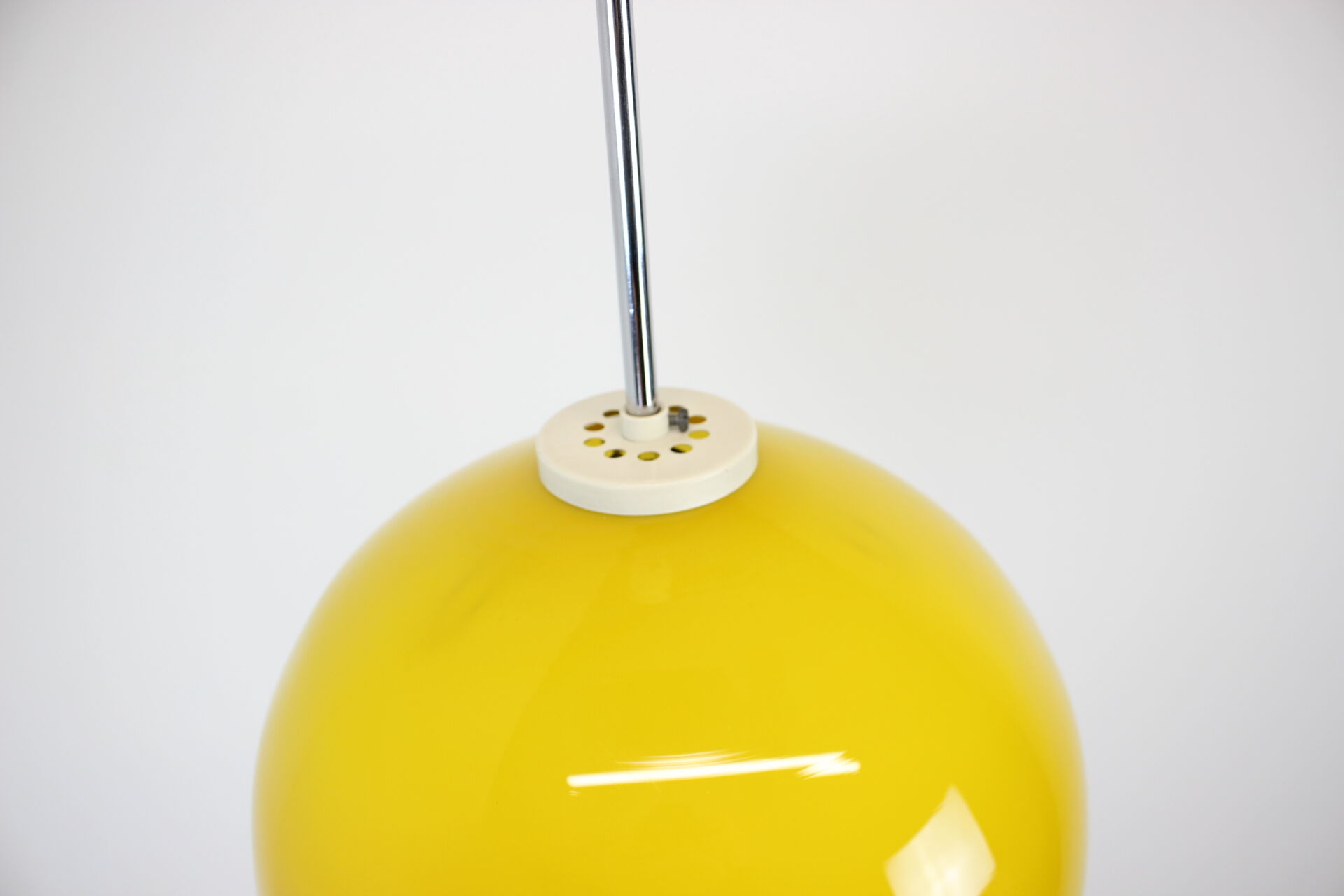 Mid-century glass pendant, 1960's