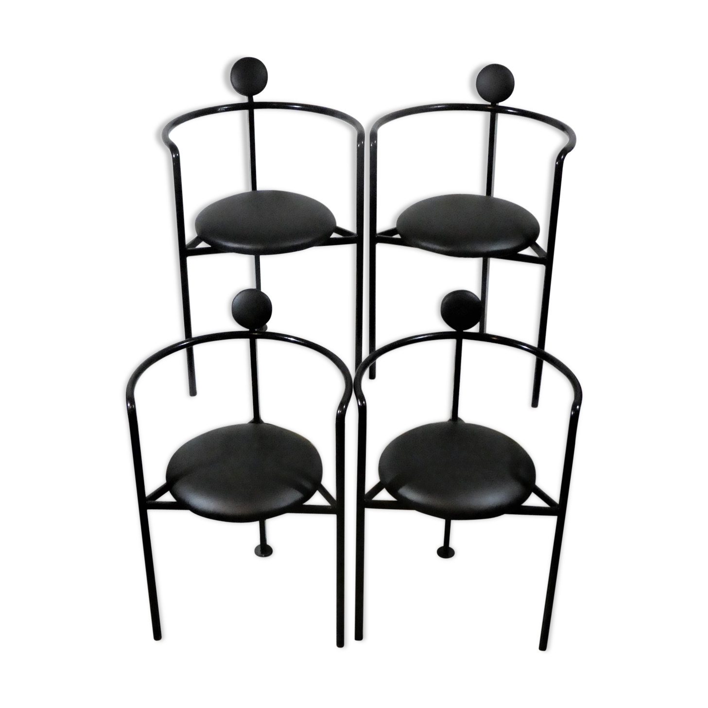 Set of 4 seats modernist Deco