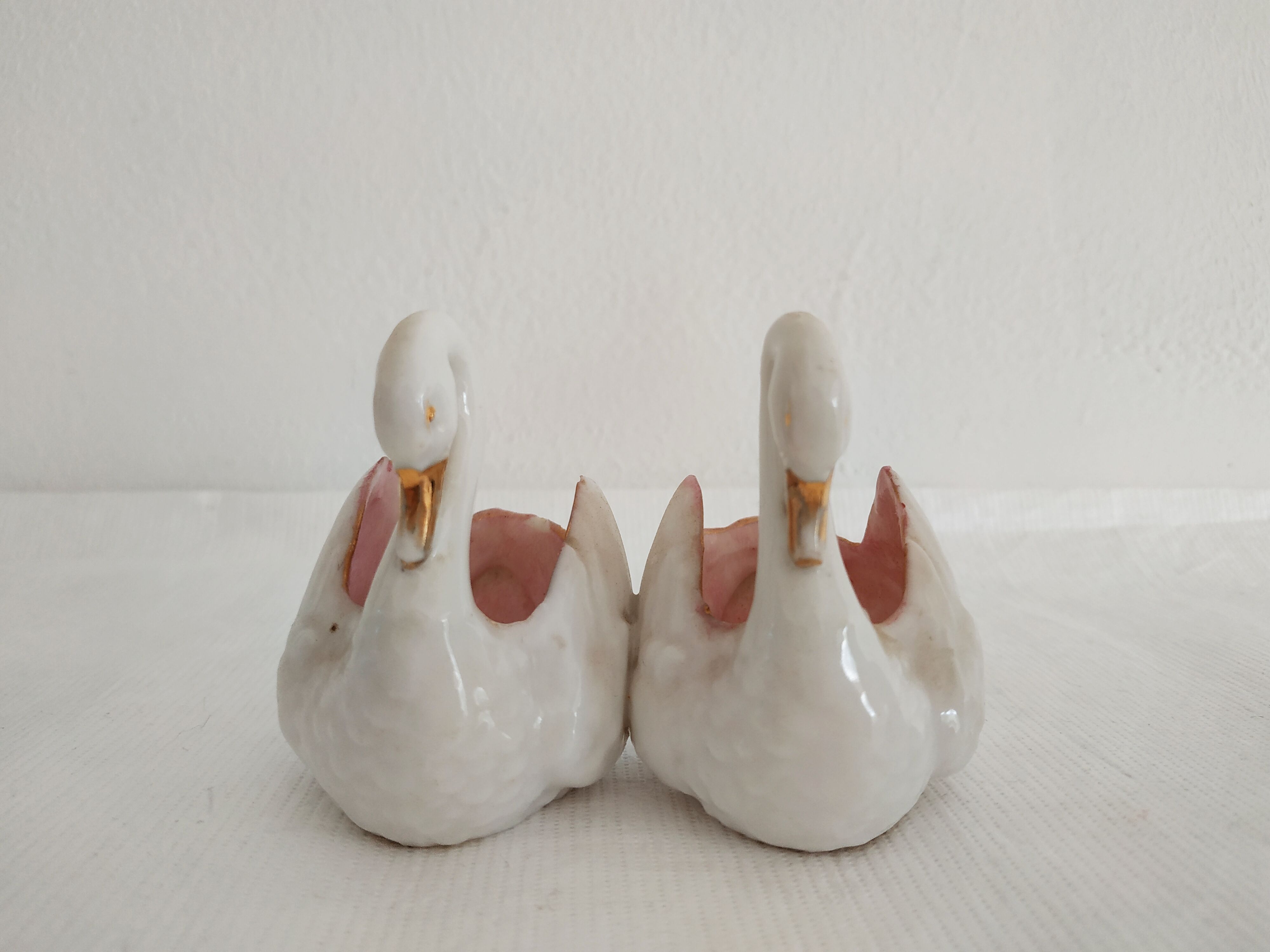 Mustard and salty swans, circa 1900